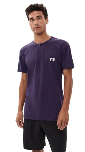 Y-3 Men's Tennis Pro Freelift Zip Tee