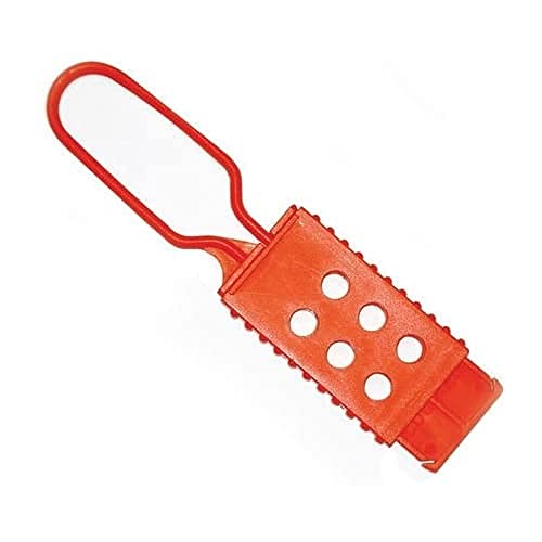 Image of Brady 99668 Nylon, 7 inch Height, 1-3 /4 inch Width, Orange Color Lockout Hasp