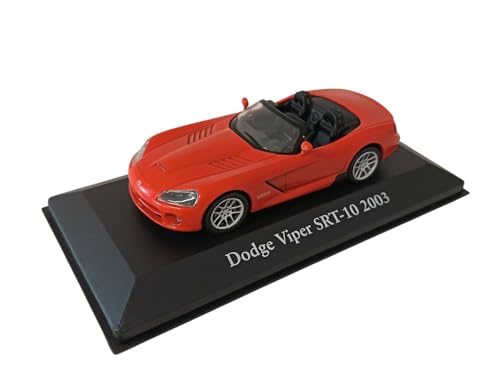 Miniatura de automóvil Dodge Viper SRT-10 2003 1:43