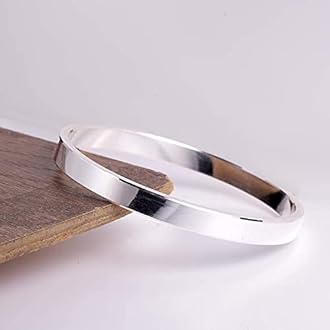 okos Men's Fashion Jewellery High Polished Stylish Stainless Steel Full Kada Style Bracelet For Boys and Men BR1000049