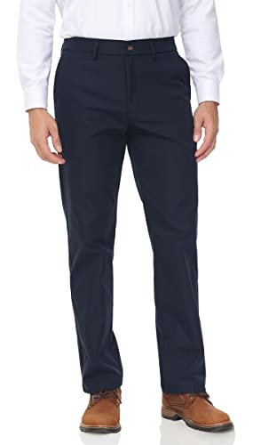 Soojun Men's Classic Fit Wrinkle Resistant Comfort Waist Flex Pant
