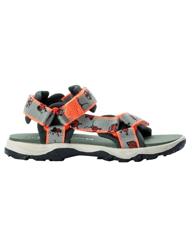 Sandalias Jack Wolfskin SmileyWorld K, calzado unisex infantil para jugar en la playa