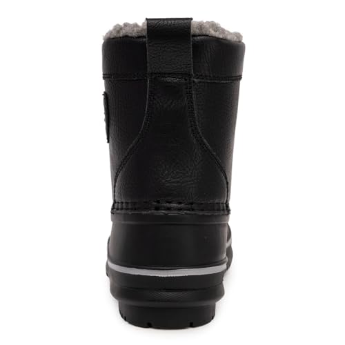 LONDON FOG Warrington Snow Boots for Kids - Insulated Waterproof Winter Snow Duck Boots for Boys and Girls - Little Kid and Big Kid Sizes 11 to 73