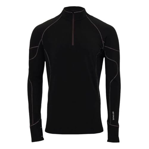 Hot Chillys Men's Micro-Elite XT Zip-T Heavyweight Active Fit Base Layer