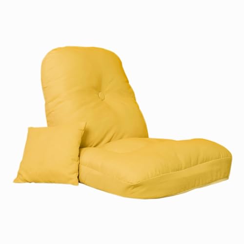Canapé paresseux pliable avec dossier renforcé pour lecture et repos