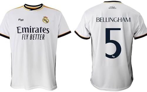 Real Madrid Bellingham 5 First Team T-Shirt of the 2023-2024