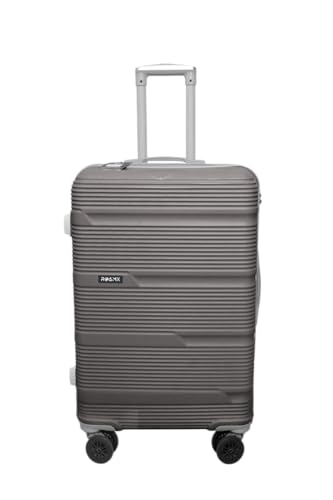 Image of Medium Check-in Suitcase (66 cm) 8 Wheels - Metrolite -Grey