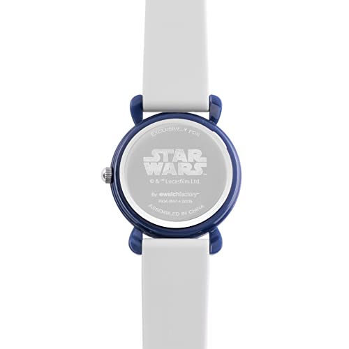 Image of STAR WARS Kids' Plastic Time Teacher Analog Quartz Silicone Strap Watch