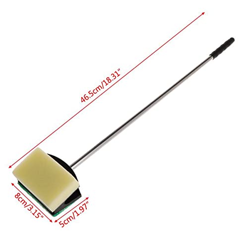 Image of VAYINATO 47cm Cleaner Window Sponge Brush Cleaning Tool Kit for Glass Fish Tank Aquarium by Petzlifeworld