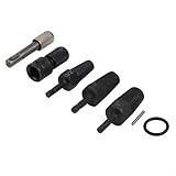 Abziehwerkzeug für abisolierte Schrauben, Metallkonstruktion mit Innengewindedesign, kompatibel mit 1/2, 3/4, 1 Zoll Wasserleitungen und Pflaume