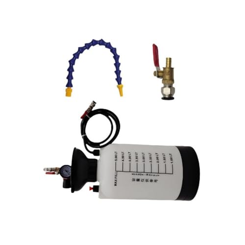 Máquina dispensadora de engranajes 5 L y extractor de fluidos taller 4