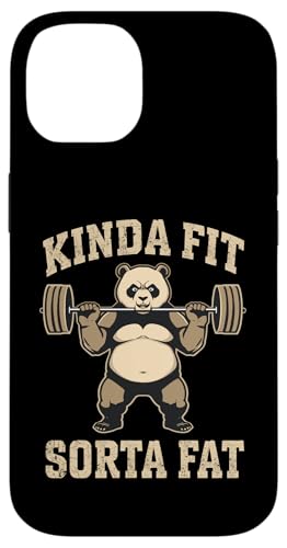 Kinda Fit Sorta Fat Funny Panda W tBbglX EGCgteBO X}zP[X iPhone 14 p