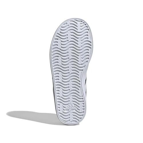 Image of adidas Kids' VL Court 3.0 Elastic Lace & Strap Shoe