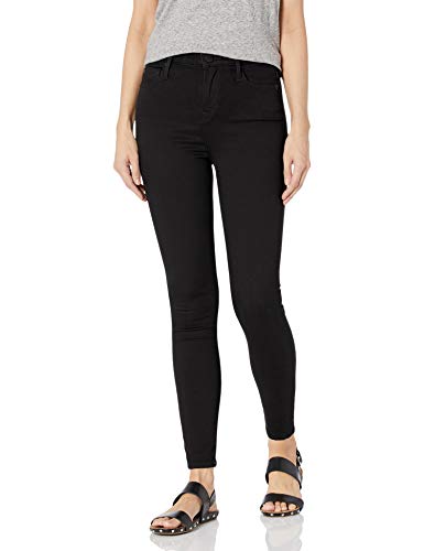 True Religion Women's CAIA Ultra High Rise Supper Skinny Fit Jean, Way Back Black, 26
