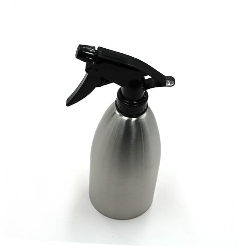 HEMOTON Vaporisateur D'huile Comestible En Acier Inoxydable 500 Ml Buse Intégrée, Résistante à Haute Température, Pulvérisateur Réglable Pour Barbecue...