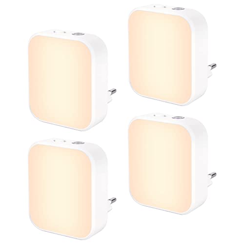 Luce Notturna LED 4 Pezzi Dimmerabile Luce