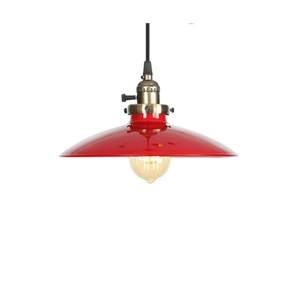 LANTANB E27 Light Source Hanging Light,Creative Pot Cover-Shaped Metal Pendant Lamp,Nordic Industrial Style Chandelier,Restaurant Office Cafe Decorative Lighting Fixtures