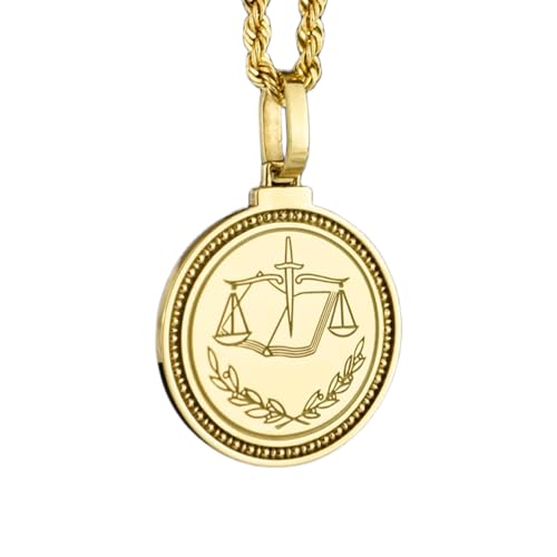 Pendentif énochien argent 925 anti-ternissement collier gravé durable pour homme