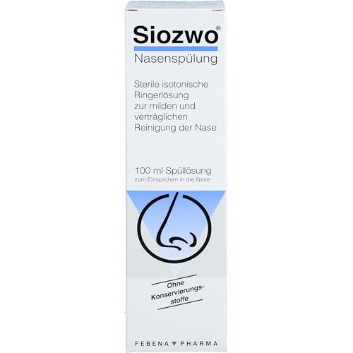 Siozwo Nasenspülung konservierungsstofffrei, 100 ml