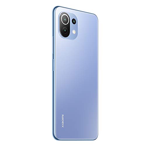 Xiaomi-Mi-11-Lite-Pantalla-655-AMOLED-DotDisplay-FHD-6GB128GB-Triple-Camara-64MP-Snapdragon-732G-4250mah-con-carga-33W-Azul-Version-Espanola