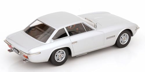 Modelo a escala 1:18 Lamborghin Islero S Plata 1969 miniatura 2