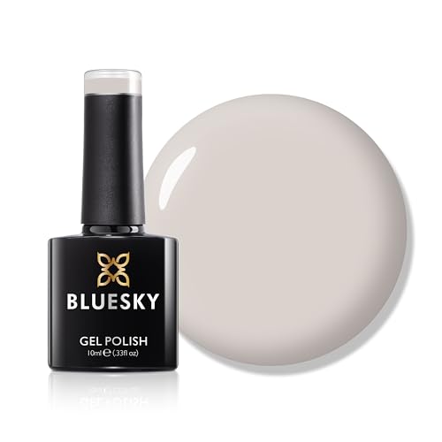 Bluesky Gel Nail Polish 10ml, Gray Wilderness - AW2512, Grey Gel Nail Polish for 21 Day Manicure, Professional, Salon & Home Use, Requires Curing Under LED UV Nail Lamp