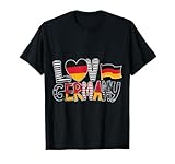 German Flag Love Germany I Love Germany Flag Shirt