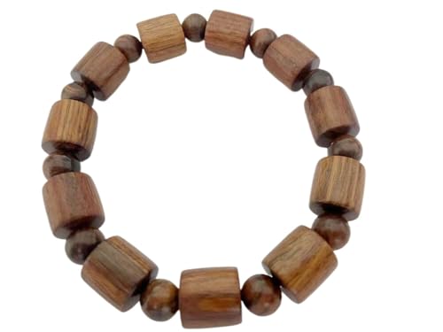 Bracelet bois d'agar naturel 14mm véritable perles de méditation bouddhiste