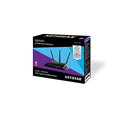 NETGEAR Nighthawk R7000 AC1900 Dual-Band Smart Router