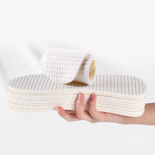 4 pares de plantillas transpirables con núcleo de látex miniatura 4
