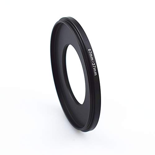 Image of 67mm to 37mm /67mm-37mm Step-Down Ring Filter Adapter for All Brands UV,ND,CPL,Metal Step-Down Ring Adapter