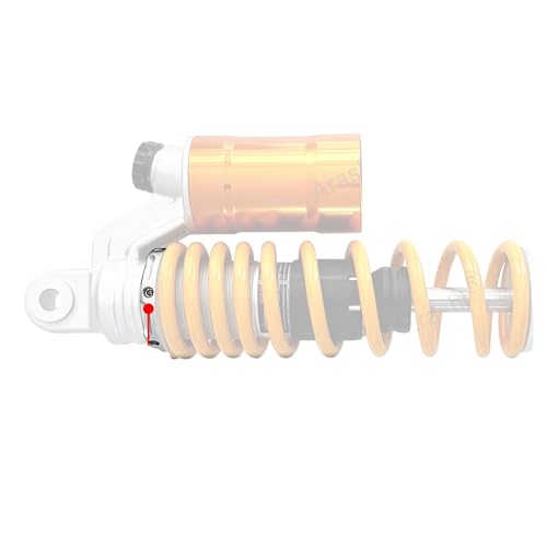 Suspension arrière 360mm double azote pour une conduite stable