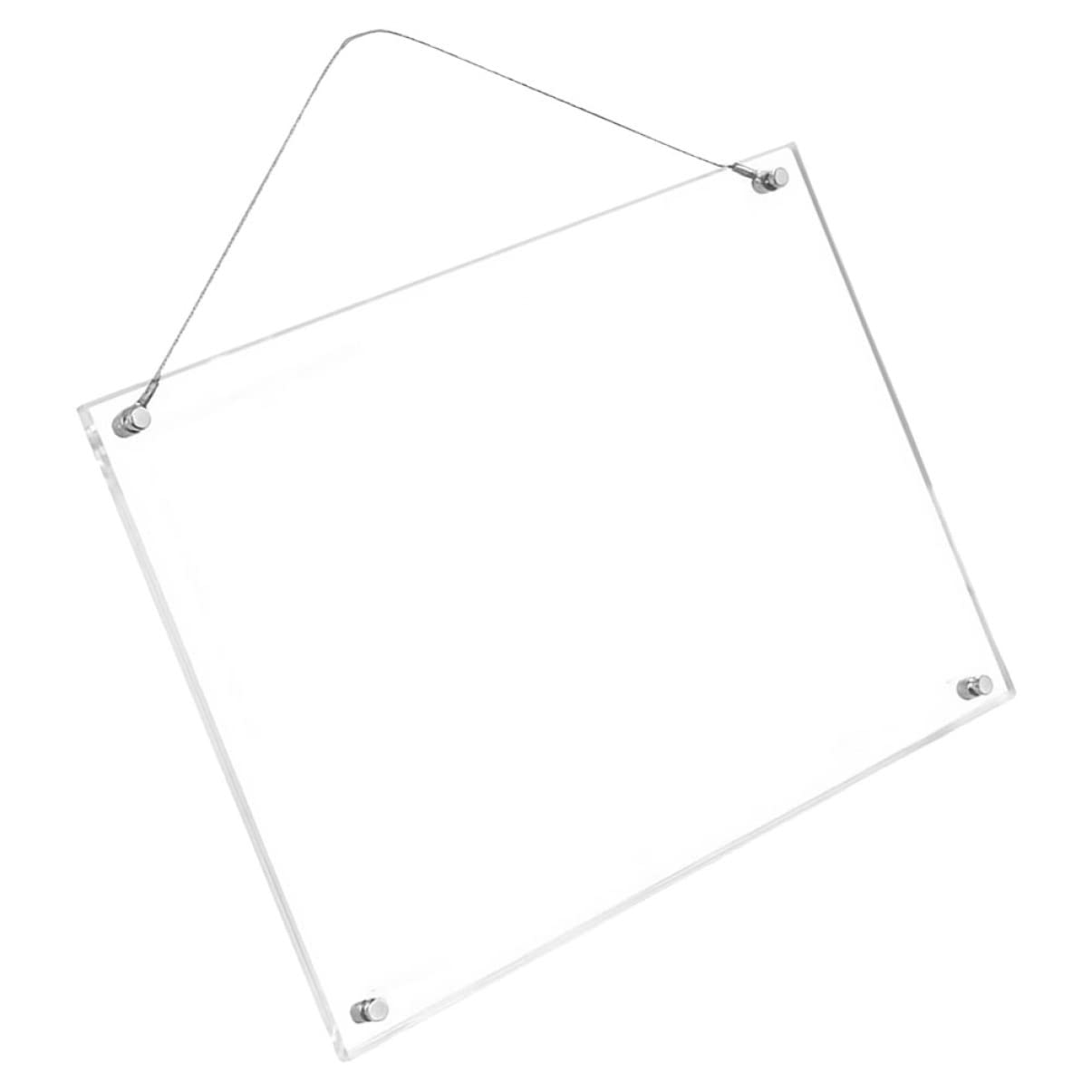 Cadre photo transparent acrylique pour protéger vos images