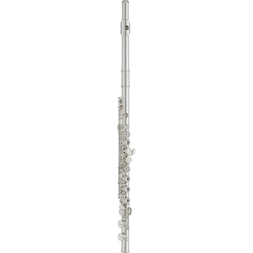 YAMAHA YFL-212-SL Querflöte, Vollsilber Mundlochplatte, Inkl. Etui