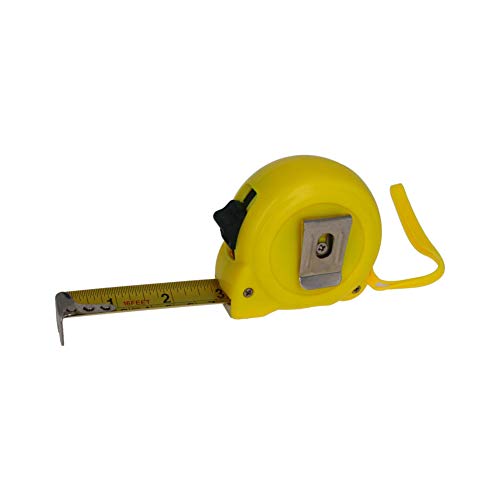Cinta métrica retráctil 5 metros acero plástico Utoolmart miniatura 1