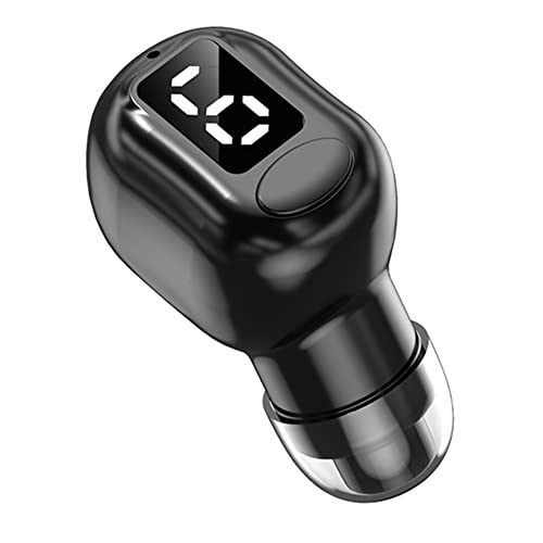 Bluetooth ヘッドセット 片耳 超小型 ワイヤレス イヤホン LED残量表示