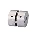 WAAZVXS Coupler CNC Coupling Aluminum Alloy 5mm 8mm 14mm Single Diaphragm Coupler Flexible Shaft Coupling for Stepper Motor (Inner Diameter : Other Size Contact)