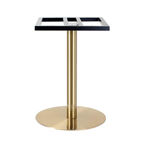 Patas de mesa de metal, patas de repuesto antideslizantes de acero inoxidable impermeables para bar, comedor, baño, galvanizadas, seguras, lujosas, diseño de gama alta