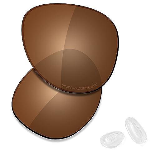 Image of SAUCER Premium Replacement Lenses & Nosepads for Oakley Elmont M OO4119 | UV400 Protection, Anti-Scratch, Precise Fit