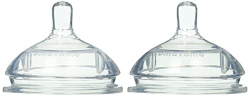 Comotomo 2 Pack Silicone Replacement Nipple Clear 6 Months 7 Comotomo 2 Pack Silicone Replacement Nipple Clear 6 Months - Image 7