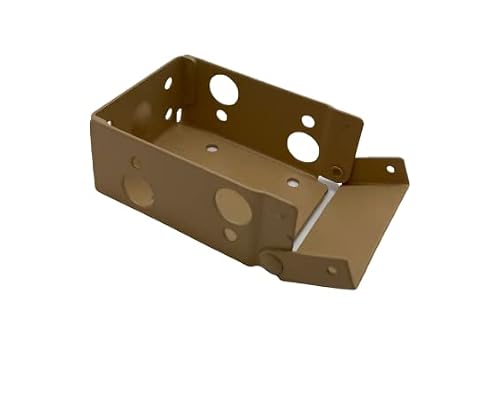 Image of Pair of Rectangular Box Brackets for 50mm/2" Venetian/Wood Blind(VN1013) (Beige)