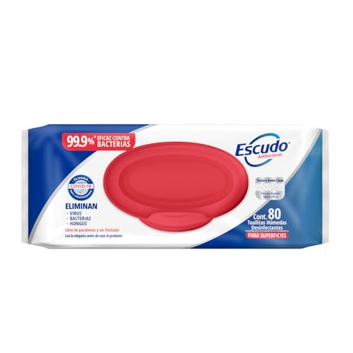 toallitas antibacteriales Marca Escudo