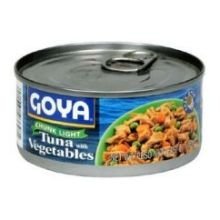 Goya Tuna with Vegetables, 5.82-Ounce Cans (Pack of 24)