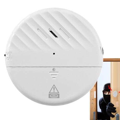 Window Security Alarm Sensor | Window Sensor for Security System | Wire Less Window Security Alarm | Window Break-In Sensor, Hom