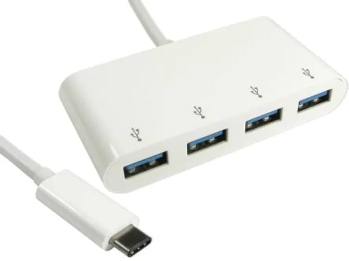 iball Type-C to 4-Port USB 3.0 Hub USB Adapter Portable USB 3.0 4 Type-A Hub.-image-29