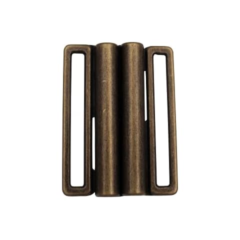 Hartmann-Knöpfe Messing altmessing Schnalle für Stretchgürtel Gürtel zum Annähen 40mm oder 50mm Cover