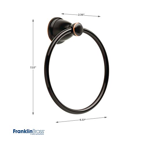 Franklin Brass KIN3PC-ORB Kinla Bathroom Accessory Kit, 3 Piece, Oil Rubbed Bronze