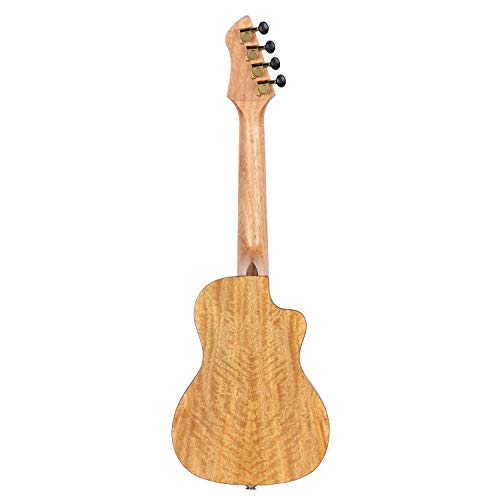 Ortega Guitars Ukulélé Concert électro-acoustique – modèle gaucher – Série Horizon -tête inversée – Housse incluse… - Les Beatles, Paul McCartney, John Lennon, RIngo Starr, George Harrison Ortega Guitars Ukulélé Concert électro-acoustique - modèle gaucher - Série Horizon -tête inversée - Housse incluse… – Image 5