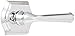 Baldwin HDROUTAR260 Reserve Half Dummy Round with Traditional Arch Rose in Bright Chrome Finish