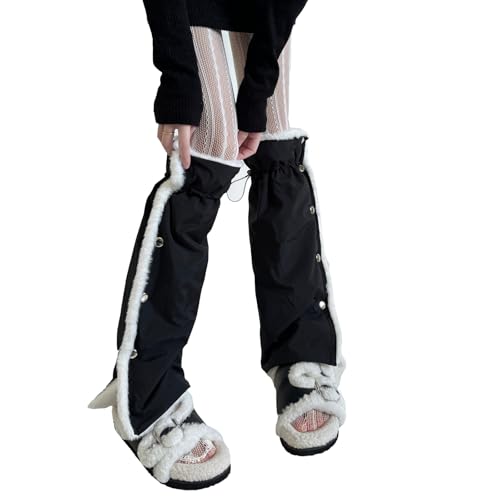 Jambières longueur genou pour femme contre le froid aux jambes en hiver